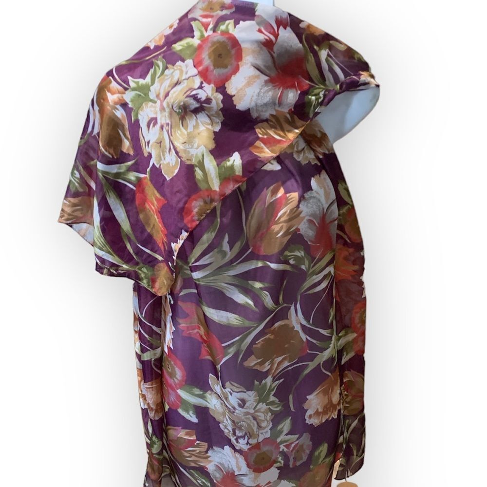 Extra large Floral Scarf - Jessica